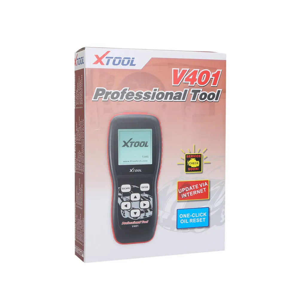 XTOOL 401 сканер 401 профессиональный инструмент 401 сканер кода OBD2 сканер