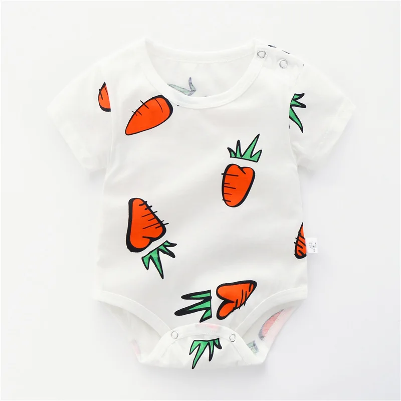 

Brand Designer Summer Comfortable Baby Girl Bodysuit Baby Boy Casual Outfits