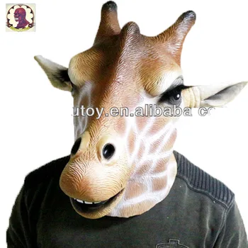 

2018 Full Face Adult Mask Breathable Halloween Masquerade Fancy Dress Party Cosplay Costume D Animal Mask