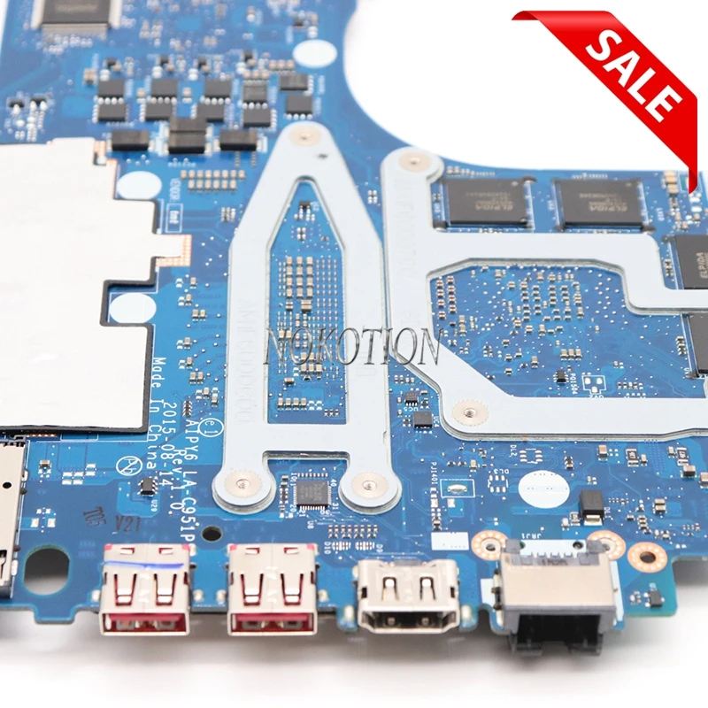 FRU:5B20M55518 AIPY6 LA C951P материнская плата для ноутбука Lenovo ideapad Y700 14ISK 14 &quotSR2FQ i7 6700HQ R9 M375 4G