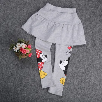 New Arrival Baby Child Kids Girl Toddlers Girls Legging Skirt-Pants Children's Girls Skirt pant bootcut For 2-7Kid 5