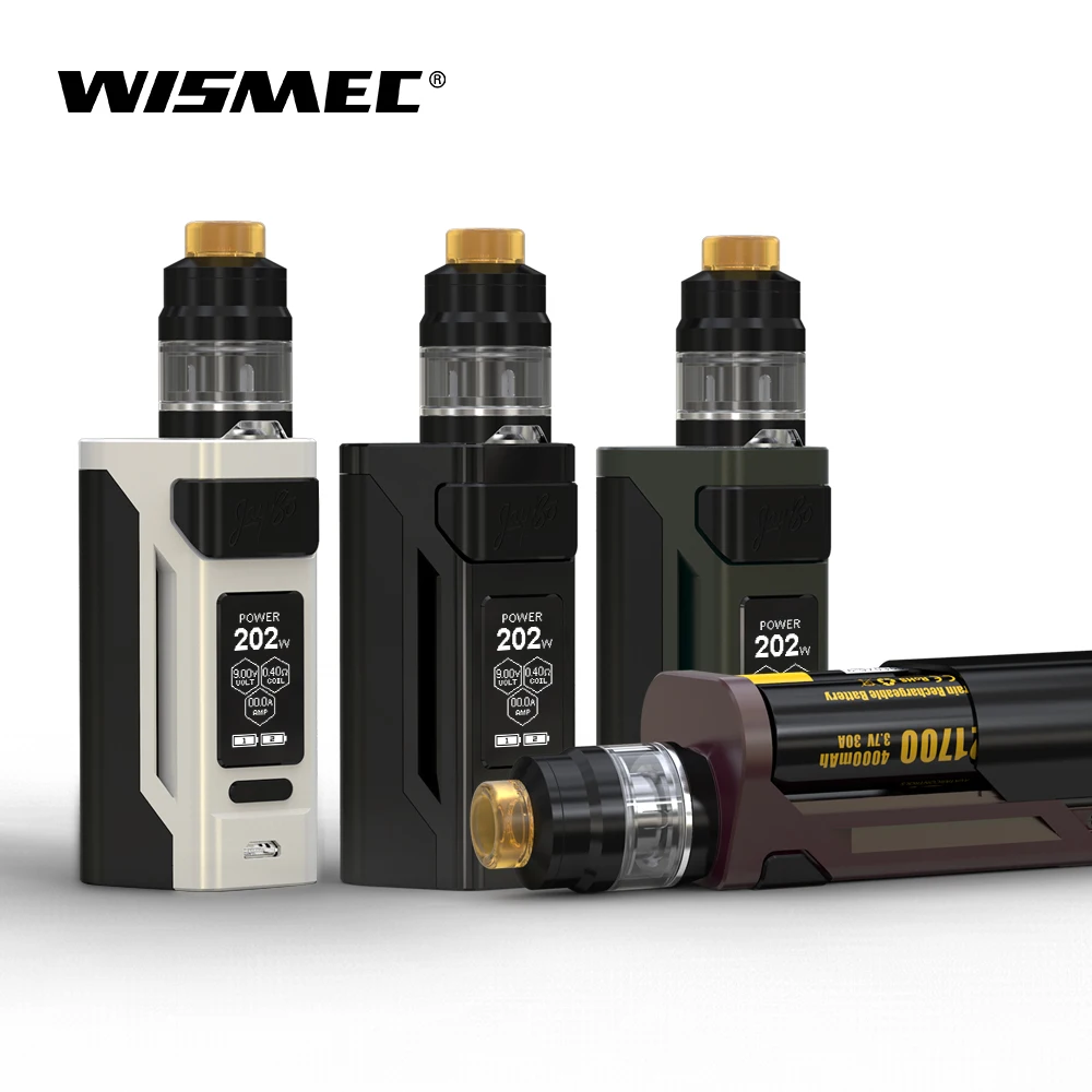 Оригинал 230 Вт Wismec Reuleaux RX2 21700 с полным комплектом GNOME выходной мод бокс баком