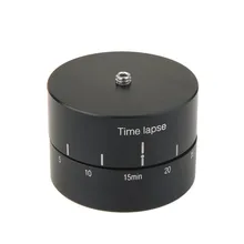 360 Degree Ball Head Panning Rotating Time Lapse Stabilizer Tripod Adapter For GoPro DSLR font b
