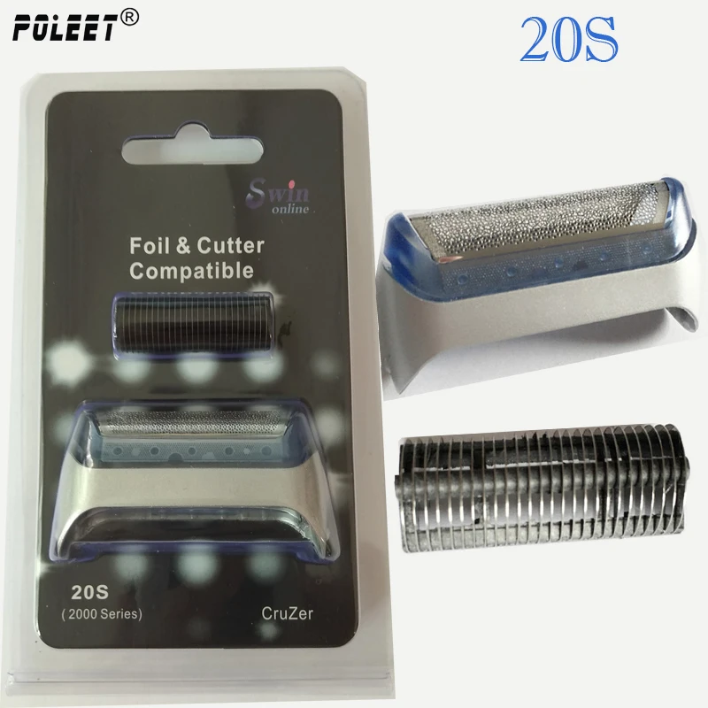 

Replacement Shaver Foil & Blade 20S for B-RAUN Razor Blade Mesh 2000 Series Cruzer 1 2 3 4 z30 z40 2975 5732 5733 2778 2864