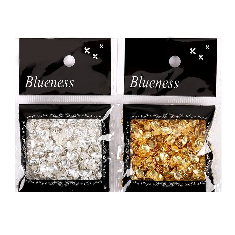 Blueness 1000 шт золотые серебряные медные шпильки для ногтей Блестящий металлический