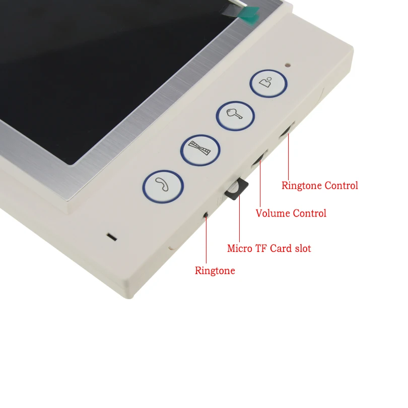 JERUAN проводной 8 ''видео домофон запись домофон комплект 3 Монитора новые rfid-водонепроницаемый Touch ключ пароль, клавиатура Камера 8 г SD