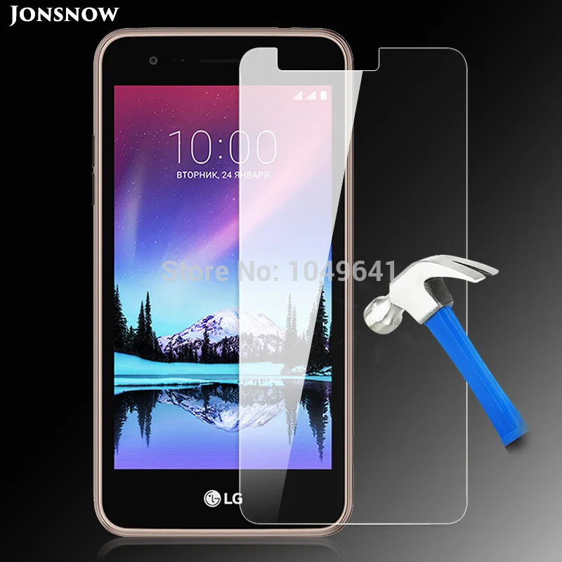 Пленка из закаленного стекла меньшего размера для LG K7 2017 X230 X230K 9H