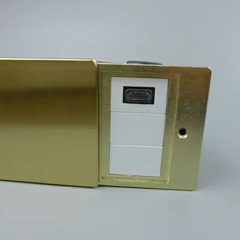 

Floor socket with 1 port HDMI with angle side free design (Ground Socket)