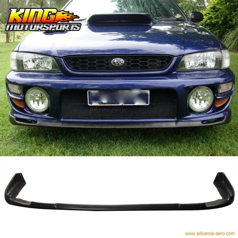 Fit For 1997-01 Subaru Impreza WRX Sti Urethane PU Front Bumper Lip Spoiler Fit For 1997-01 Subaru Impreza WRX Sti Urethane PU Front Bumper Lip Spoiler