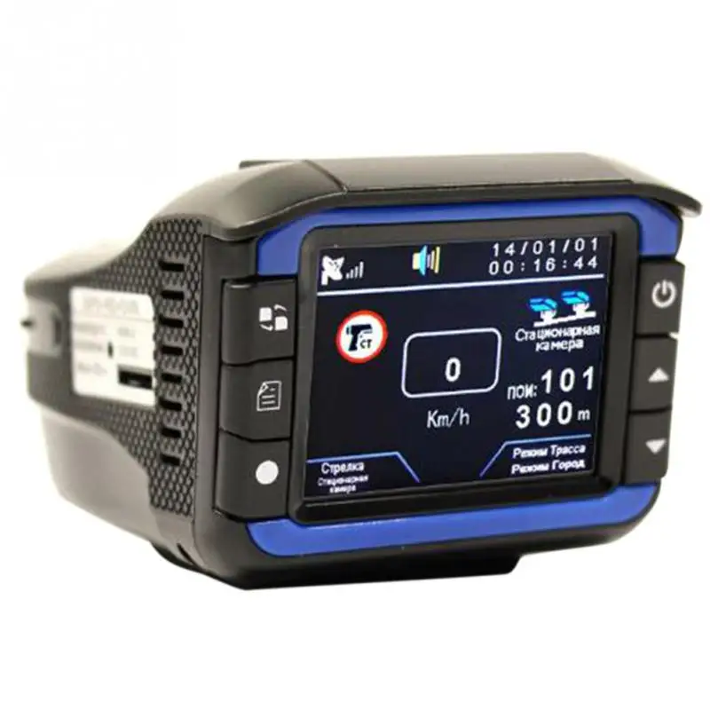 

2In1 Dash Camera Portable Detector Camera LCD Display Auto Multi-function Sensitive Driving Recorder HD Car DVR Radar 140 Degree