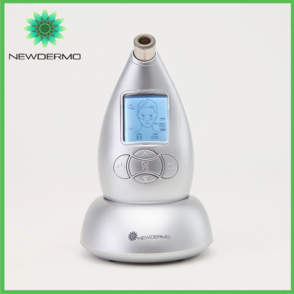 

Silver 2015 Exfoliating NEWDERMO Diamond Microdermabrasion System Reviderm Device Skin SPA Remove Scars