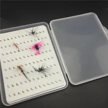Good!New fishing accessories Outdoor Foam Waterproof Fly Fishing Box Strong Fishing Supplies Kit fishing box