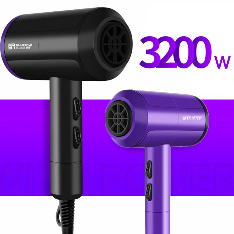 

New Design Hair Dryer Fashion Hammer Shape Drying Machine Anion No Hair Injury Professional Electric Hair Blower