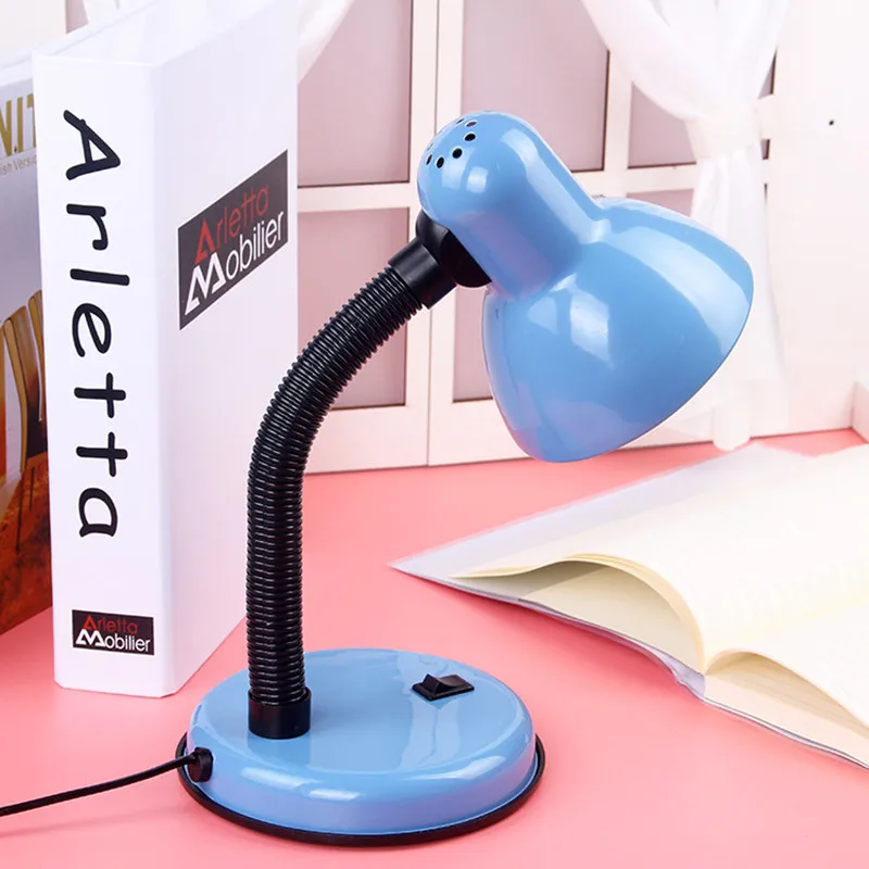 

Folding LED Desk Lamp table book light 220V Clip Bendable Student Learning Reading Office Beside Colorful luminaria