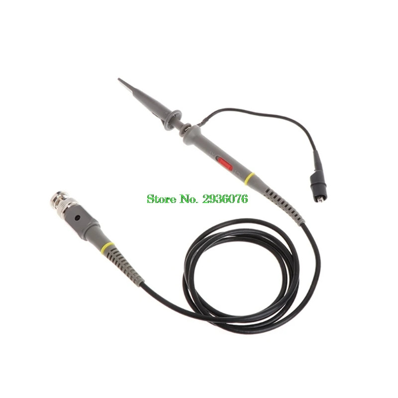 Oscilloscope Probe 1X 10X P6100 100MHz High Precision Oscilloscope Probe Alligator Test Clip