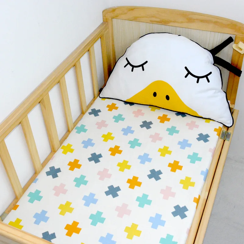 Buy 1 PC Baby Bed Fitted Sheet 100 Cotton Cartoon