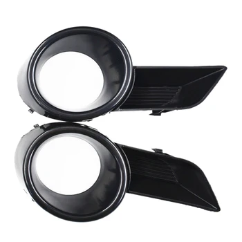 

Pair Bumper Fog Light Lamp Cover Grill Trim for Toyota Highlander 2008 2009 2010