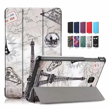 

Ultra Slim Tri-Fold Shell Case Cover Compatible with Samsung Galaxy Tab A 8 Inch 2018 Release Model T387 Tablet