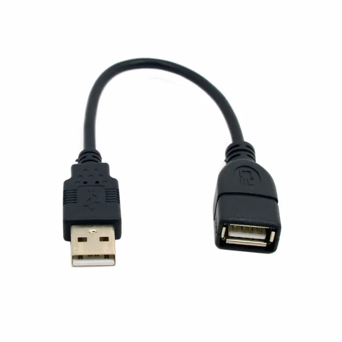 

30cm USB 2.0 A Male to A Female Extension Extender Cable for Computer & Laptop 0.3m short cable