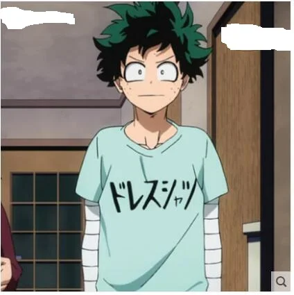 

High-Q Unisex Anime Cos My Hero Academia Midoriya Izuku One for All Cosplay Costumes T-Shirt Tee T Shirt