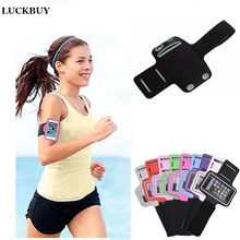 LUCKBUY нарукавная повязка для размера 4,5 ''4,7'' 5,5 ''дюймов, спортивная сумка для бега, держатель для сотового телефона, чехол для iphone, huawei, samsung, Xiaomi