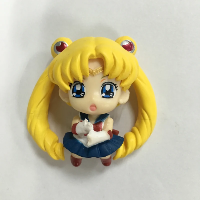 1pcs Anime Sailor Moon Mini Figure Toys Kawaii Tsukino Usagi Mamoru Mizuno Ami PVC Action Figures Collection Model Toy|figure toy|model toyanime