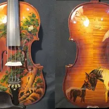 Страд стиль песня брена маэстро рисунок искусство скрипка 4/4, мощный звук#9238