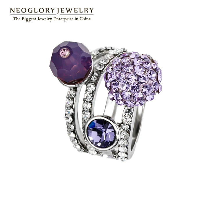 

Neoglory Austrian Crystal Finger Ring Auden Rhinestone Brand Sale Wholesale Arrival Gift for CLE