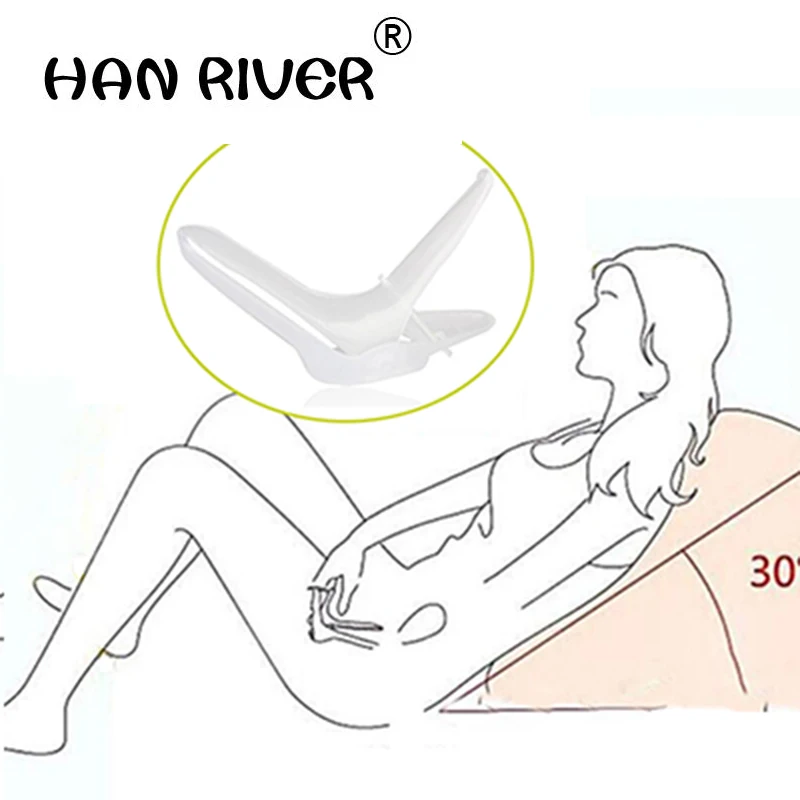 

HANRIVER 4pieces of the disposable use asepsis dilator voyeuristic speculum cervical examination of department of gynaecology