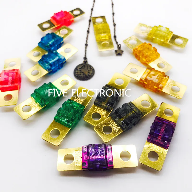 

Small Auto Car Bolted fuse 20A-200A small current fork bolted fuse Auto fuse bolt fuse