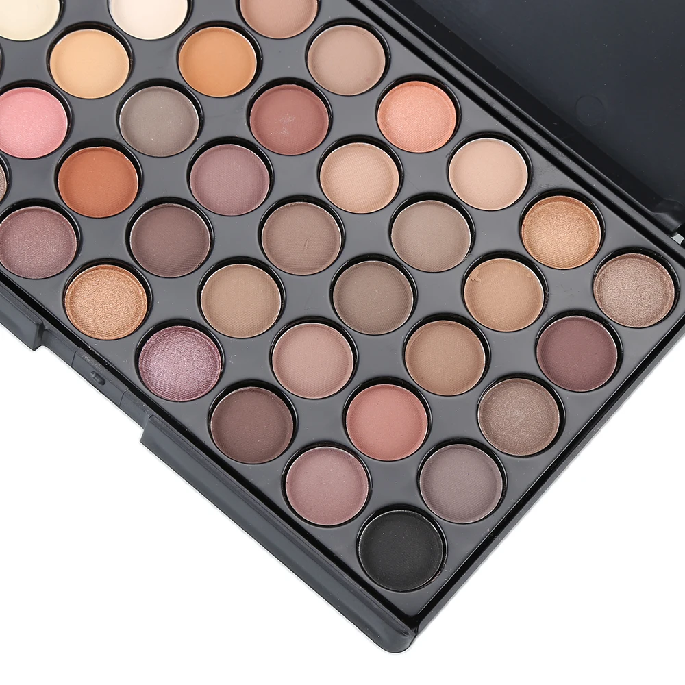 

40 Color Matte Eyeshadow Palette Make Up Earth Palette Shimmer and Shine Nude Make Up Palette Waterproof Easy to Wear TSLM2