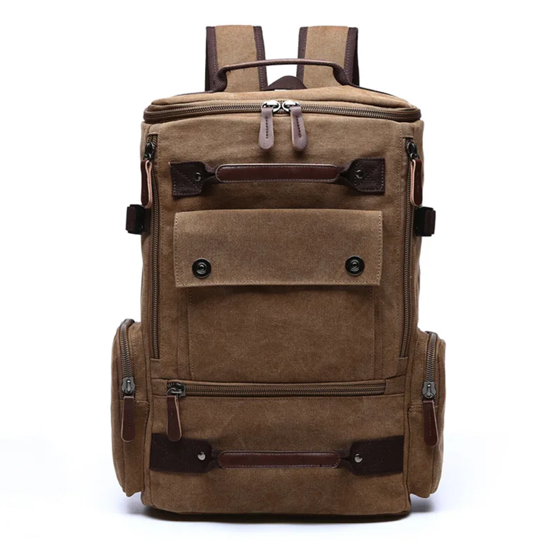 BERAGHINI мужской тканевый ретро рюкзак для колледжа, студентов, школьные сумки для подростков, винтажный Рюкзак Mochila, повседневный рюкзак для путешествий