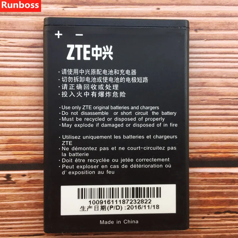 Li3814T43P3h634445 1400mAh литий-ионная батарея для zte Blade L110 A112 V815W батарея мобильного телефона