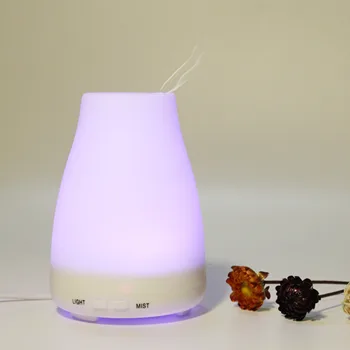 

VVPEC 100ml Colorful Night Lamp Essential Oils For Aromatherapy Diffusers Ultrasonic Mist Maker For house