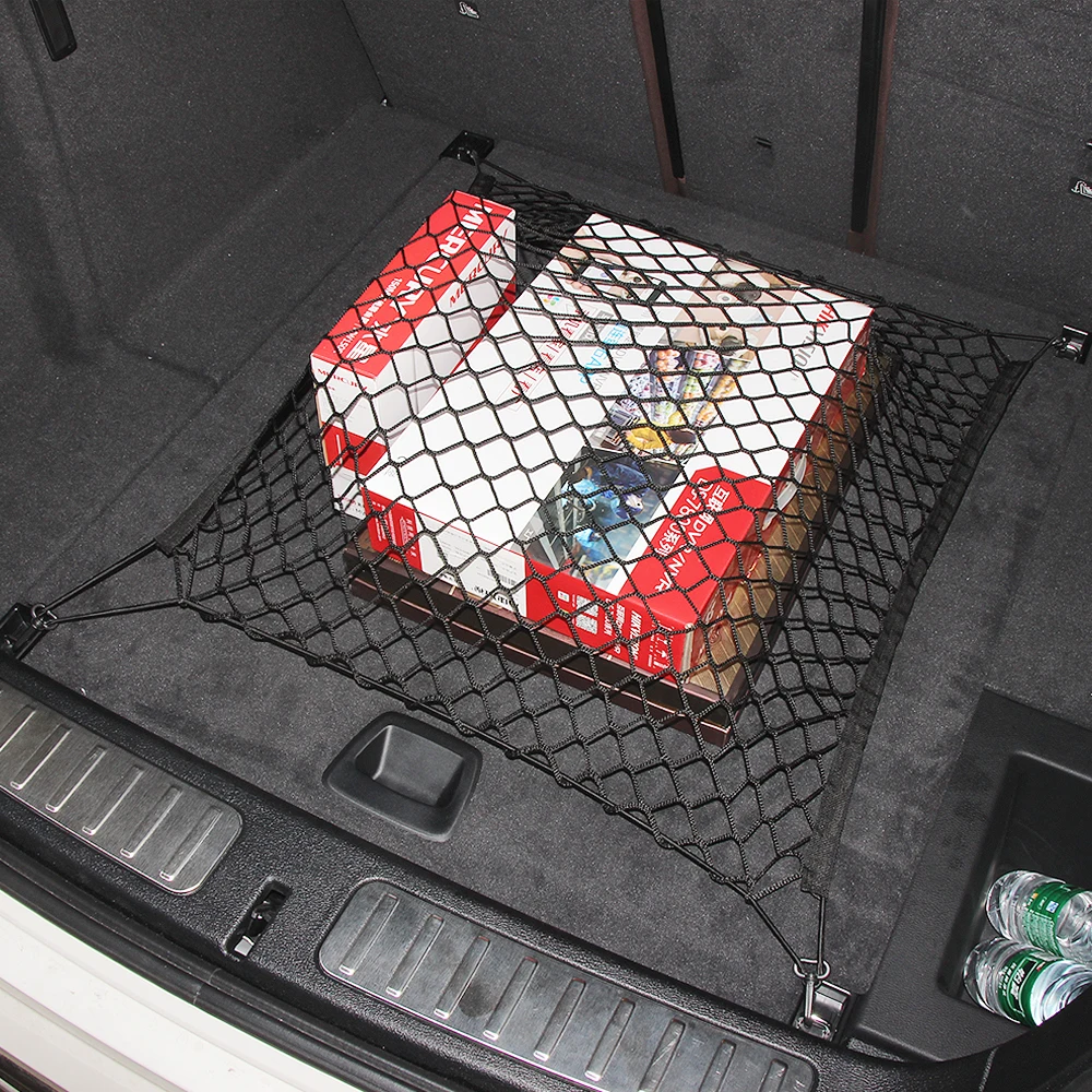 Nylon Car Cargo Trunk Storage Organizer Net For Audi A3 A4 A5 A6 Q5 Q7