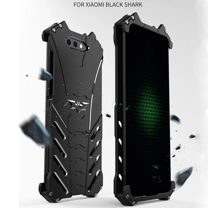 For Xiaomi Black Shark Case R-JUST Batman Luxury Aluminium Metal Case For Xiaomi Black Shark Phone Cover Coque mi BlackShark For Xiaomi Black Shark Case R-JUST Batman Luxury Aluminium Metal Case For Xiaomi Black Shark Phone Cover Coque mi BlackShark