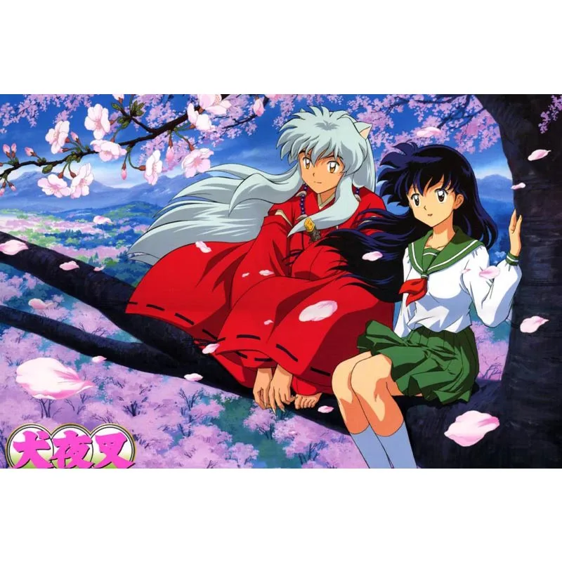 Новый стиль на заказ Шелковый Холст Inuyasha 27x40 см постер сделай сам лучший подарок