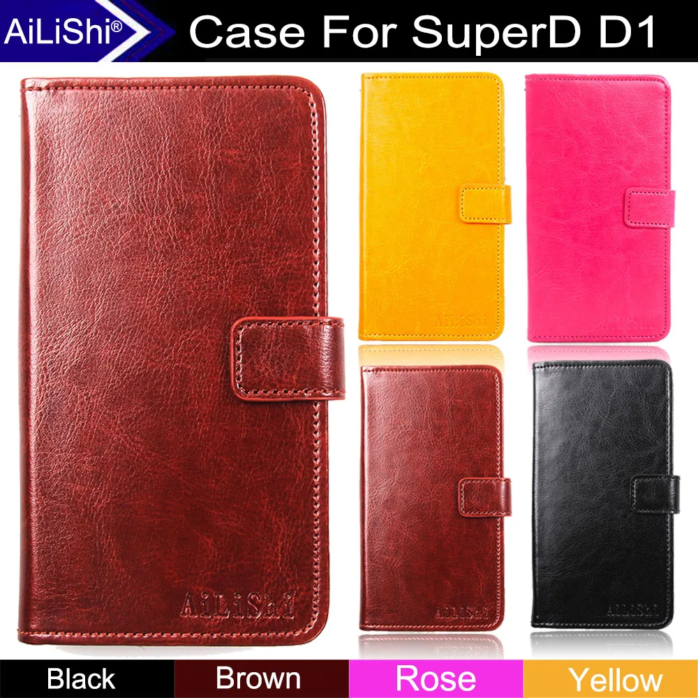 

AiLiShi Factory Direct! Case For SuperD D1 Luxury Flip Hot PU Leather Case D1 SuperD Cover Phone Bag Wallet Card Slot In Stock