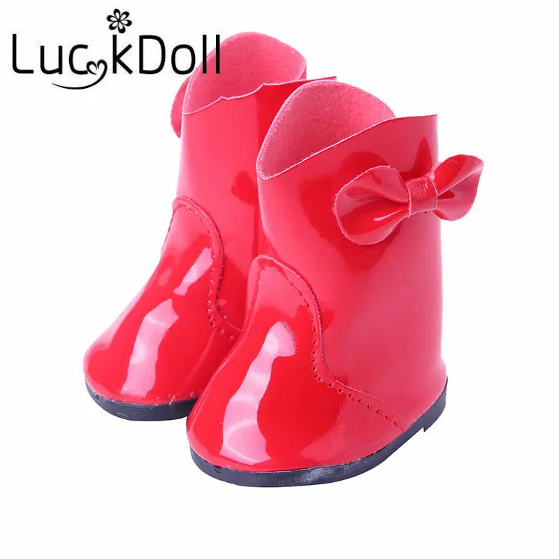 LUCKDOLL 4 цвета мини игрушка обувь подходит 18 дюймов американский и 43 см аксессуары для кукол, игрушки для девочек, поколение, подарок на день рождения - Цвет: N736