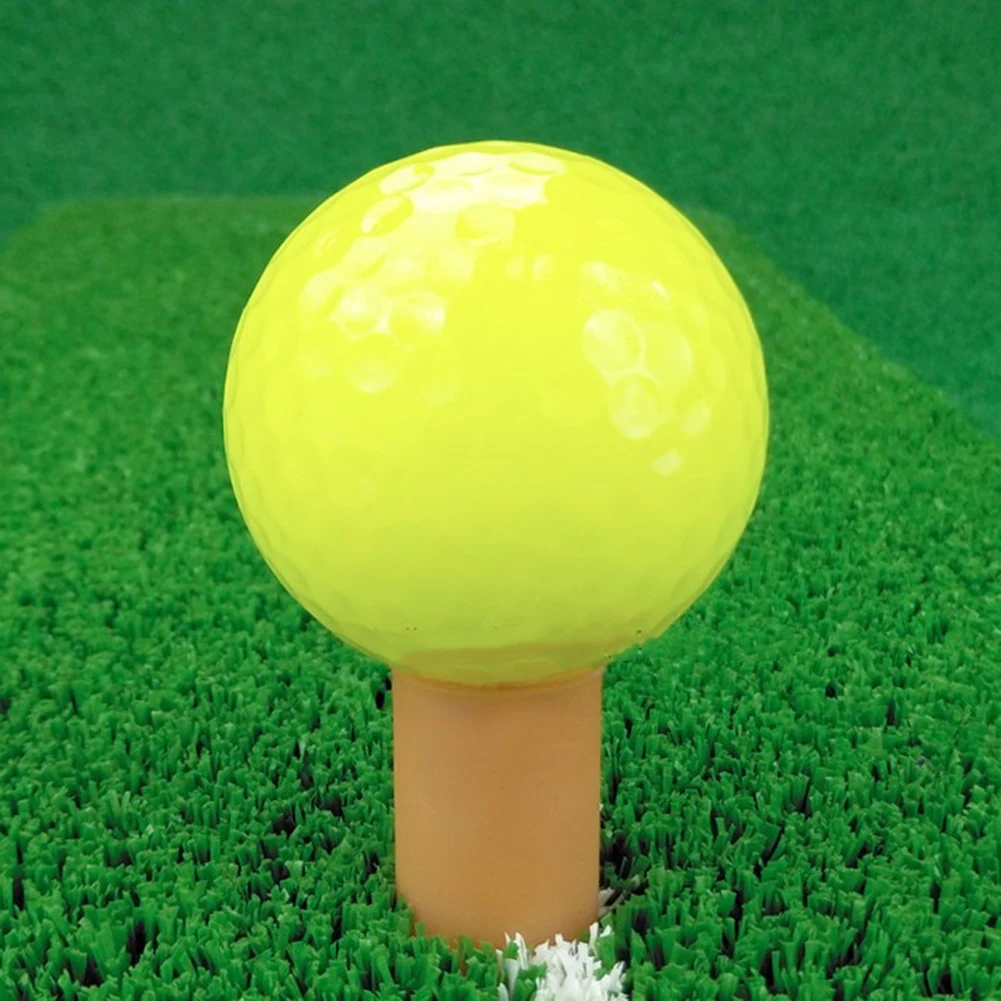 2 шт. светящийся флуоресцентный ночной двухслойный шар для гольфа