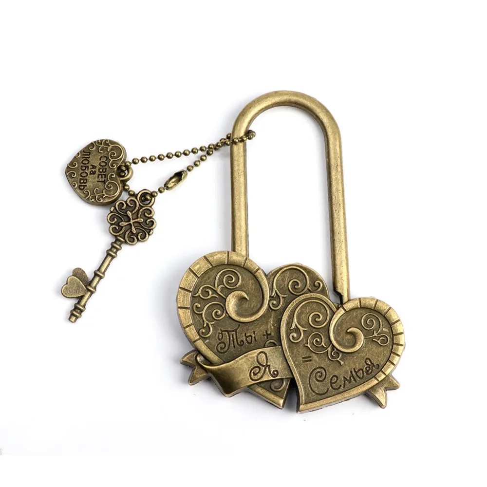 OurWarm Свадебный замок Love Lock для мостов подарки гостей церемония украшение подарок