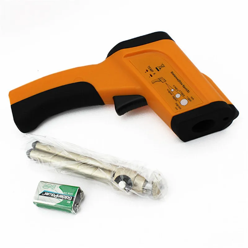 

1050 Degree High Temperature Meter Pyrometer Non-Contact LCD display Infrared Thermometer with Tripod