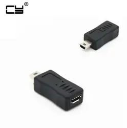 Тип прямой/l Форма Черный Micro/Mini USB Женский к Mini/Micro USB Мужской адаптер Зарядное устройство Разъем конвертер адаптер