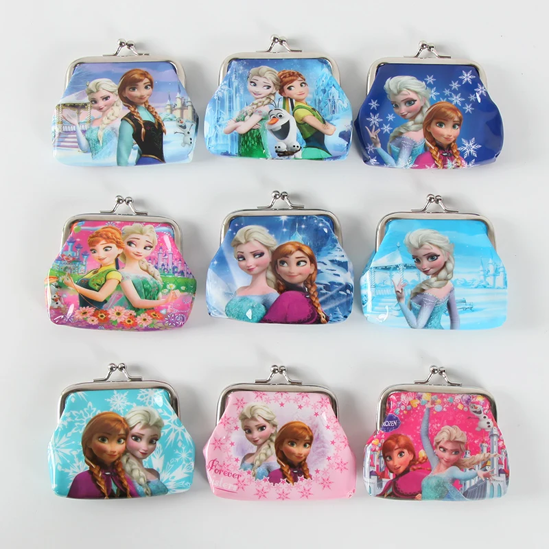 

1Pcs Disney Frozen Mini Coin Purses Child Change Purse Wallet Kids Birthday Party Gifts Girl Favors personalized gift