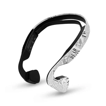 

Paper Wireless Bluetooth Bone Conduction Headphone Stereo W/ Mic For Running Cycling Earphone for IOS Android