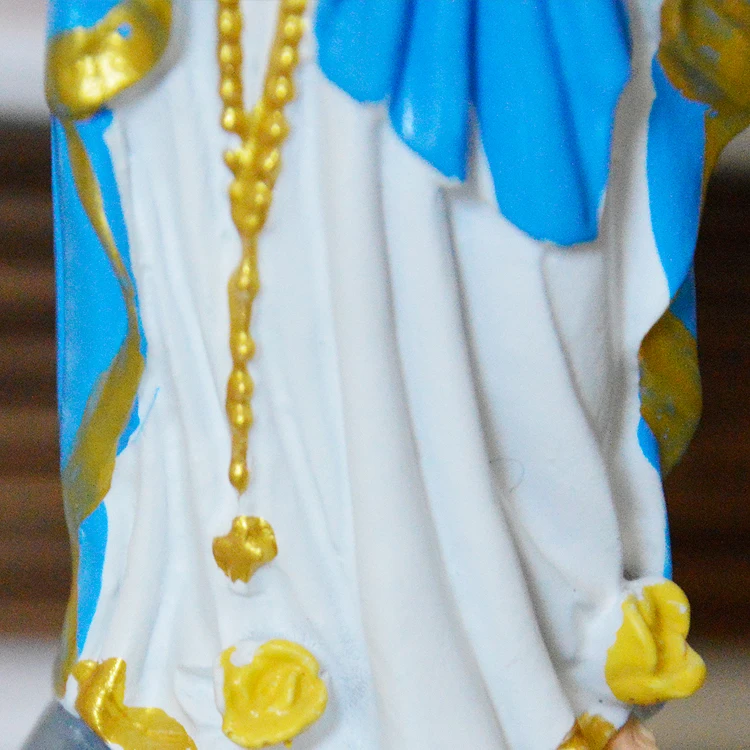 Статуэтка богини католическая окрашенная из смолы около 14 см|statue catholic|statues