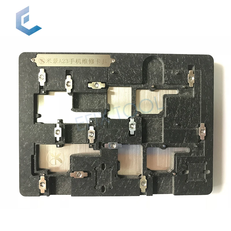 

Mobile Phone Repair Fixture Work Station Circuit Board PCB Holder jig For iPhoneX Motherboard CPU Chip Fix Tools A23