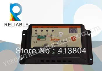 

Free Shipping 10A 12V/24V Auto sense solar system manual PWM Solar Charge Controller
