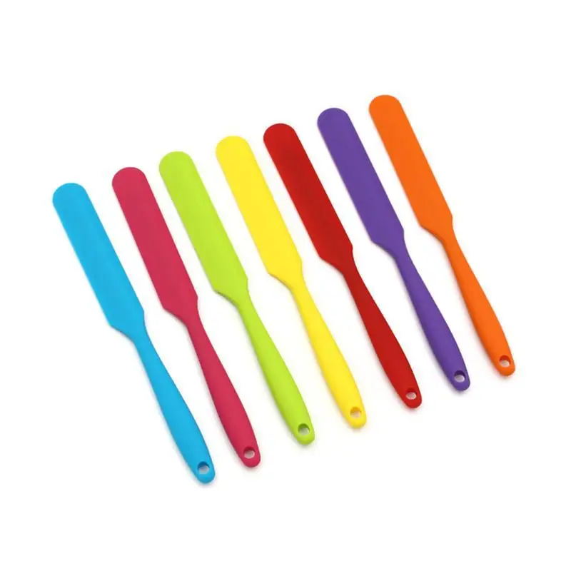 

Integrated Food Grade Silicone Spatula Baking Cooking Mixing Scraper Butter Knife Cutter Scraper Butter Scraper Cake Decoration
