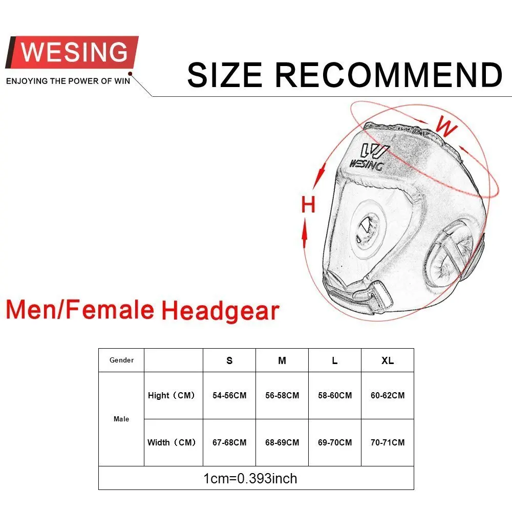 Усиленный защитный шлем Wesing micro fiber sanda для борьбы саньда боксерский 1001A1|boxing helmet|head